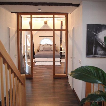 Wunderschoene Dachgeschoss - Maisonette Rostock Dış mekan fotoğraf