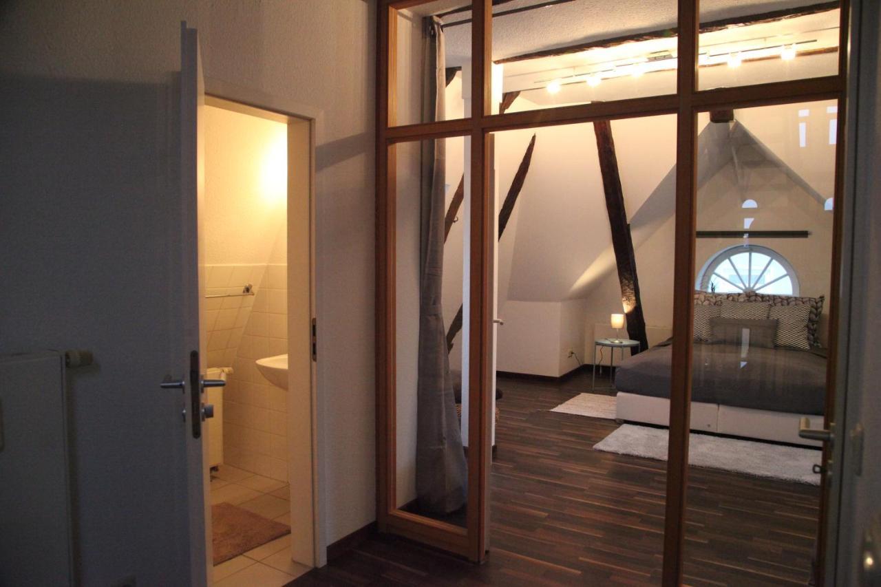 Wunderschoene Dachgeschoss - Maisonette Rostock Dış mekan fotoğraf