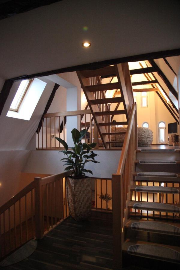 Wunderschoene Dachgeschoss - Maisonette Rostock Dış mekan fotoğraf